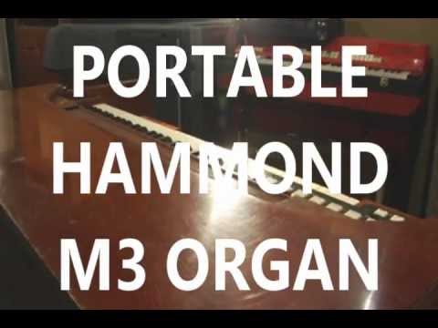 Hammond M3 Portable Organ with B3 Percussion, 1/4" Line Output, Leslie 147 Output