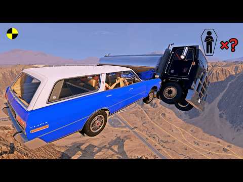 Realistic High-Speed Car Crashes in BeamNG.drive #123 | Ultra Detailed Crash Compilation