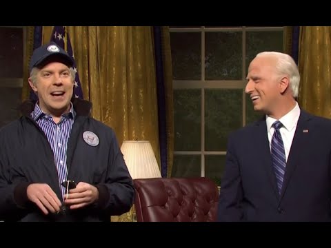 Jason Sudeikis Returns As The “Ghost” Of Joe Biden In ‘Saturday Night