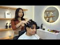My Subscriber Visited My Studio For HEAD MASSAGE ‍ ️ SHIVU BARBER Asmr Massage ️