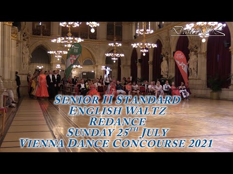 Vienna Dance Concourse 2021 - Senior II Standard Waltz WDSF - Redance - 25 July 2021