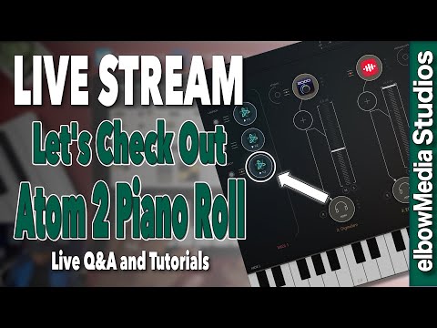 Live iOS Music Production and Tutorials | Let's Check Out Atom 2 Piano Roll Beatmakers!
