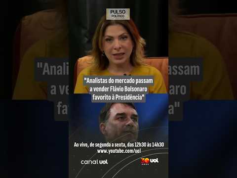 Daniela Lima: Analistas do mercado passam a vender Flávio Bolsonaro favorito à Presidência