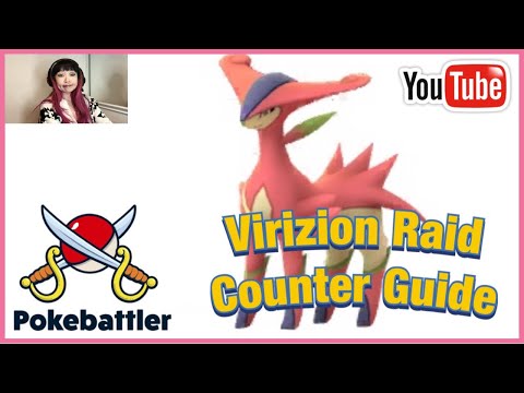 Virizion Raid Counter Guide by Pokebattler