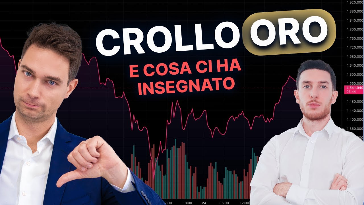 L'oro protegge davvero? Quello che il crollo ci ha insegnato - Punto Mercati LIVE