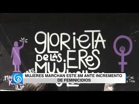 Mujeres marcharon este #8M ante incremento de feminicidios