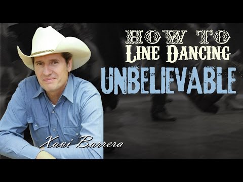 How to dance UNBELIEVABLE 64 Counts Beginner Country Style Line Dance
