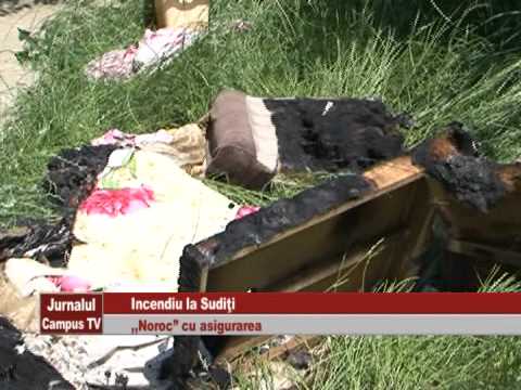 INCENDIU la SUDIŢI