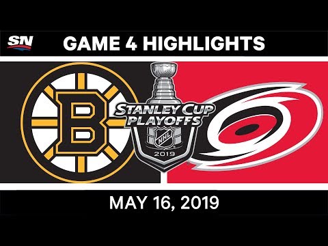 NHL Highlights | Bruins vs. Hurricanes, Game 4 – May 16, 2019