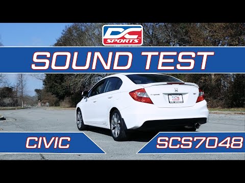 DC Sports 12-15 Civic Si Sedan Catback Exhaust Sound Clip