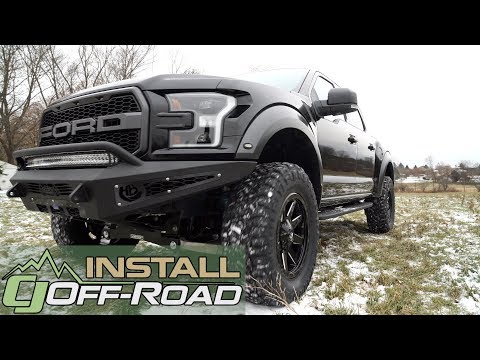 F-150 Raptor Fabtech Suspension Lift System 4" 2017-2019 Installation