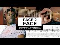 Juice WRLD Face 2 Face Easy Guitar Tutorial With TABS Lesson