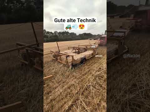 Gute alte Technik #welger #sammler #hdballen #stroh #agriculture #tractor #landwirtschaft #farmlife