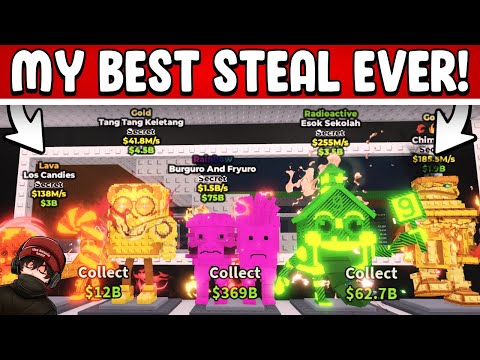 I STOLE A $1.5B/S BURGERO AND FRYURO USING “BEANIE METHOD!”  | STEAL A BRAINROT