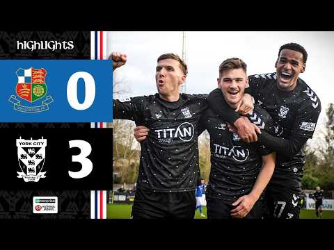 📺 Match Highlights | Wealdstone 0-3 York City | 2025/26
