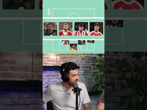 La migliore formazione combinata tra le semifinaliste di Champions ⭐️⚽️