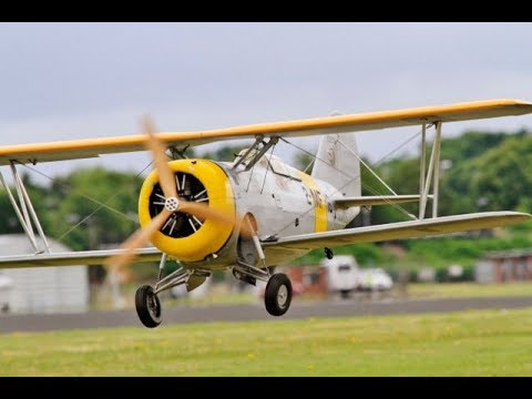 AWESOME SOUND OF MULTIPLE MOKI POWERED WARBIRDS AT LMA RAF COSFORD - 2017