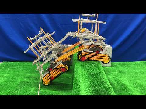 エンジニアリングデザイン学科 車輪型1　凸段差 人工芝