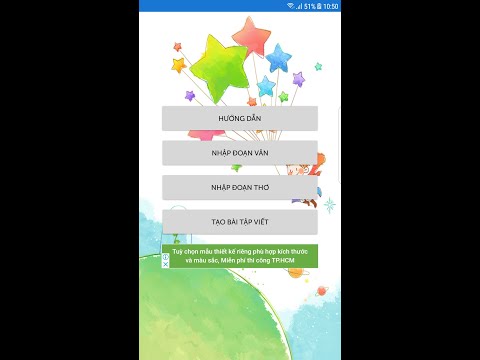 Phiếu Luyện Chữ A4 Video