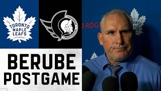 Craig Berube | Post Game at Ottawa Senators | April 15, 2026