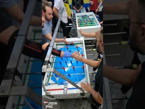 Calcio Balilla - Spanò/Pagano vs Prete/Valsoni ( Monticelli - 10 novembre 2022 - semifinale ).