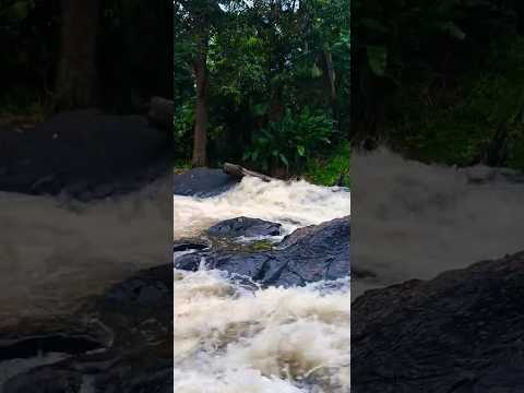 Cataratas do rio em  Arataca na Bahia