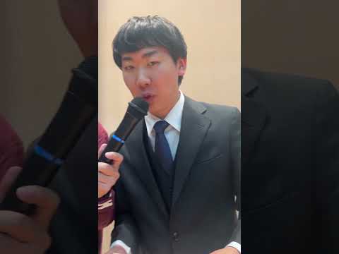 表彰式の西園寺氏こと池田嶺社長