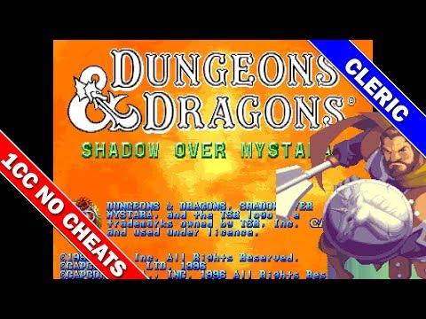 Dungeons & Dragons: Shadow Over Mystara 1CC (CLERIC) [ARCADE] [US] / ダンジョンズ&ドラゴンズ シャドーオーバーミスタラ