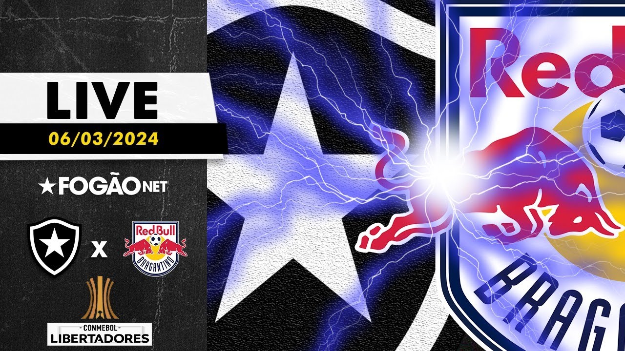 LIVE | Pré-jogo de Botafogo x Red Bull Bragantino pela Libertadores e últimas notícias