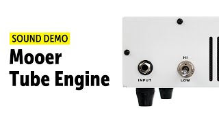 Video thumbnail for MOOER Tube Engine - Sound Demo (no talking) by Guitar Bonedo