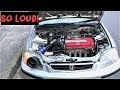 Honda B20 VTEC ONE OF THE LOUDEST VALVE LIFT I HEARD