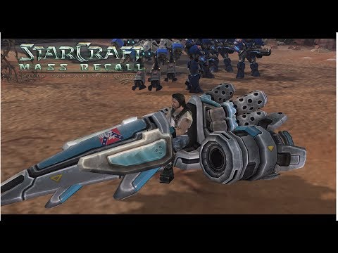 STARCRAFT MASS RECALL 7.0| TERRAN CAMPAIGN BOOT CAMP AND MISSION 1| BRUTAL DIFFICULTY