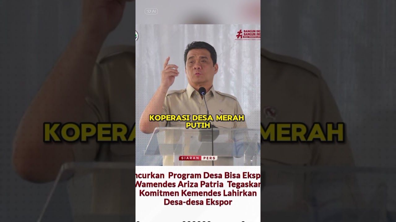 VILLAGES CAN EXPORT PROGRAM LAUNCHED