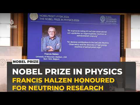 Francis Halzen wins 2026 Nobel Prize in Physics for neutrino research