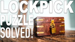 Solving the Expert LOCKPICK Puzzle!!