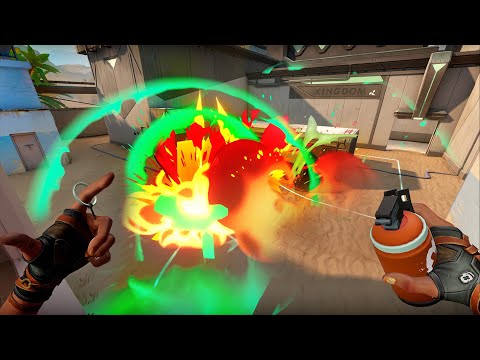 Using ABILITIES to TOP FRAG in VALORANT!