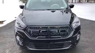 2017 Ford Escape with LED Raptor Grille