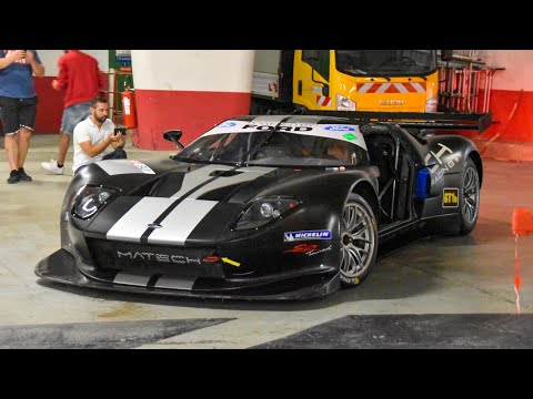 BEST OF TOP MARQUES MONACO 2023 Day 1 - (Ford GT1, 1981 Ensign MN181-B, Black Enzo, 430 Challenge,..