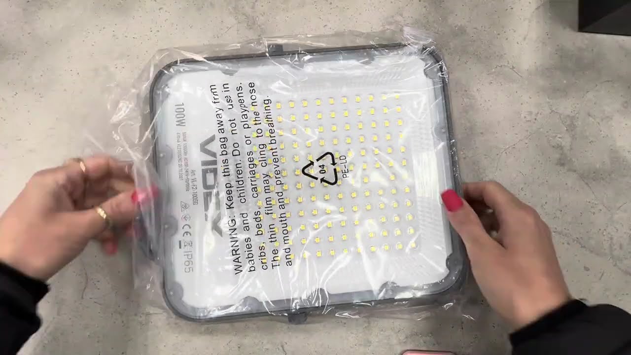 Світлодіодний прожектор VIDEX 100W 5000K  (VL-F2-1005G)