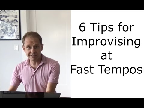 6 Tips for Jazz Improvisation at Fast Tempos (feat. Pent Up House by Sonny Rollins)