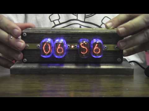 Nixie Clocks Handmade in Ukraine from R2AWatches