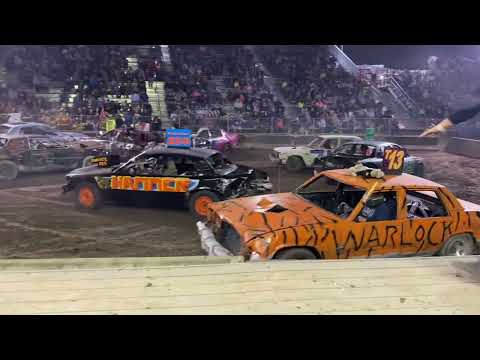 Harford Fair Bone Stock V8 Demolition Derby 8-19-23