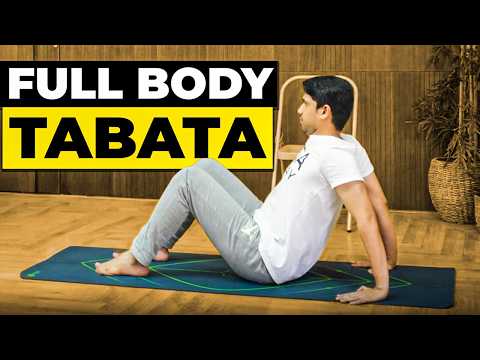 Full Body TABATA Workout for FAT LOSS | Saurabh Bothra Yoga
