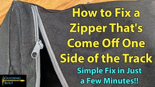 How to Fix a Zipper That