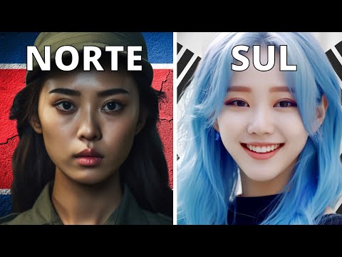 Assim se vive na COREIA DO NORTE e COREIA DO SUL | As diferenças mais desconcertantes