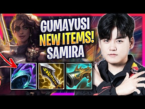 GUMAYUSI TRIES SAMIRA WITH NEW ITEMS! - T1 Gumayusi Plays Samira ADC vs Ezreal! | Season 2024