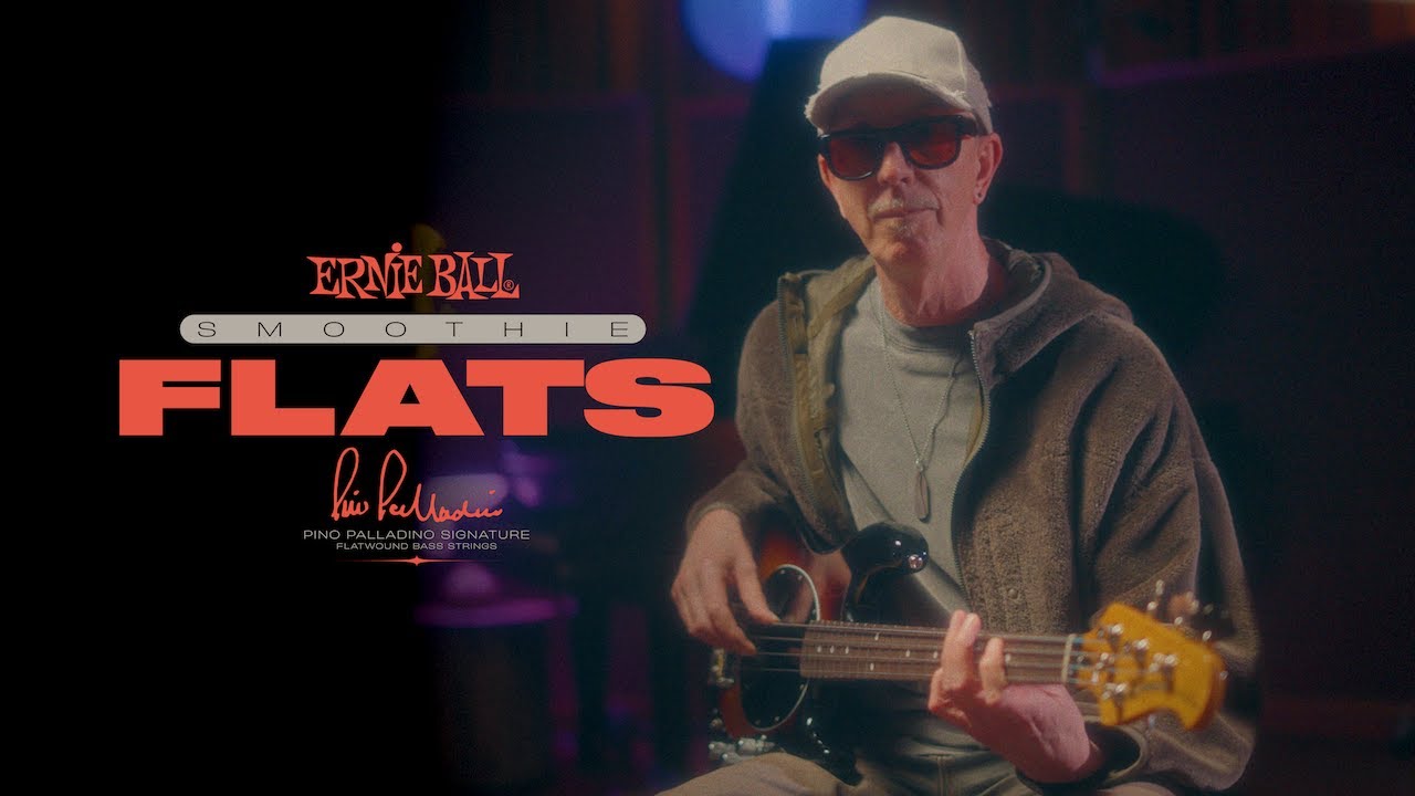 Ernie Ball: Pino Palladino Signature Smoothie Flats Bass Strings - YouTube