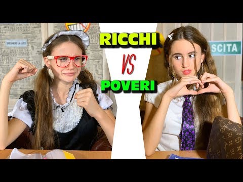 RICCHI vs POVERI , PRIMI AMORI e GELOSIE A SCUOLA - by Charlotte M.