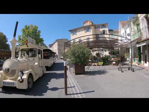 [4k]  L'Isle sur la Sorgue France, Walking around the village of Provence