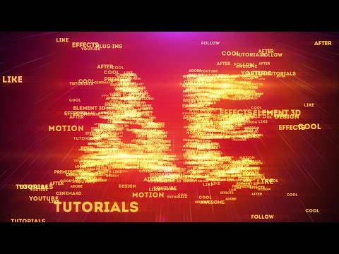 AEplus 017 - Particular Tutorial Multiple Text Assembling in After Effects